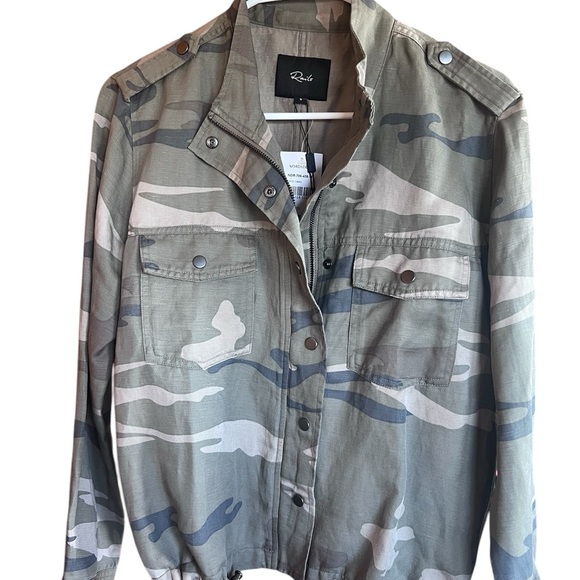 Rails Maverick Camo Military Jacket NWT - Picture 2 of 4